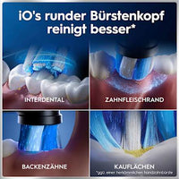 Elektrische tandenborstel iO Serie 6 Zwart Lava, 1 st.
