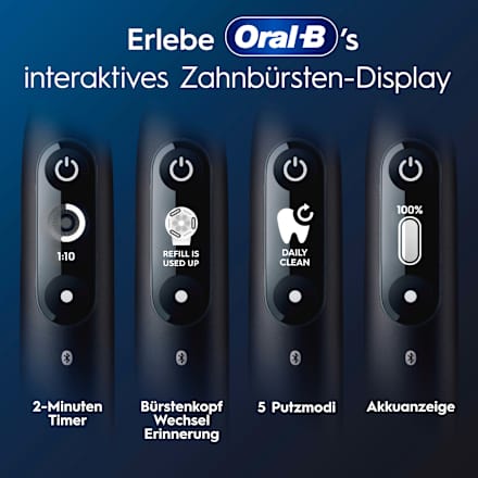 Elektrische Zahnbürste iO Series 6 Black Lava, 1 St