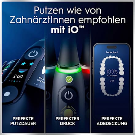 Elektrische Zahnbürste iO Series 6 Black Lava, 1 St