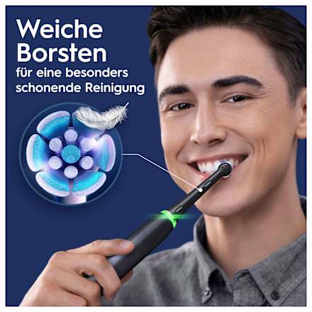 Elektrische tandenborstel iO Serie 6 Zwart Lava, 1 st.