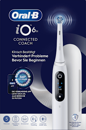 Elektrische Zahnbürste iO Series 6 White, 1 St
