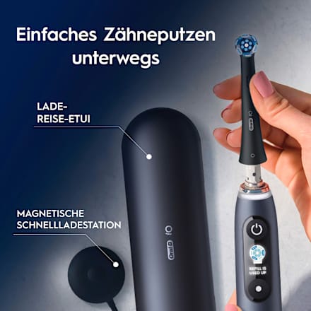 Elektrische Zahnbürste iO Series 9 Black Onyx, 1 St