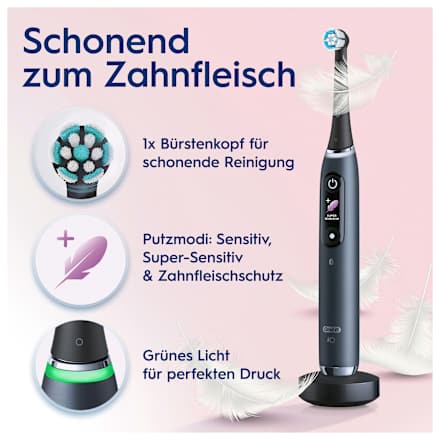 Elektrische Zahnbürste iO Series 9 Black Onyx, 1 St