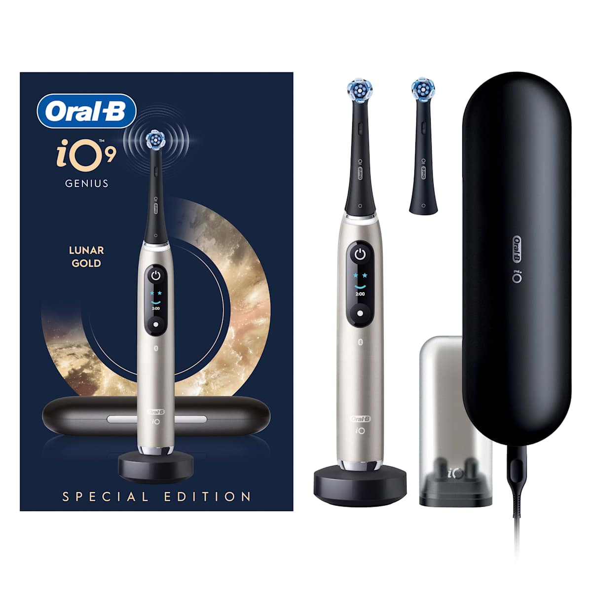 Oral-B Elektrische Zahnbürste iO Series 9 Gold, 1 St