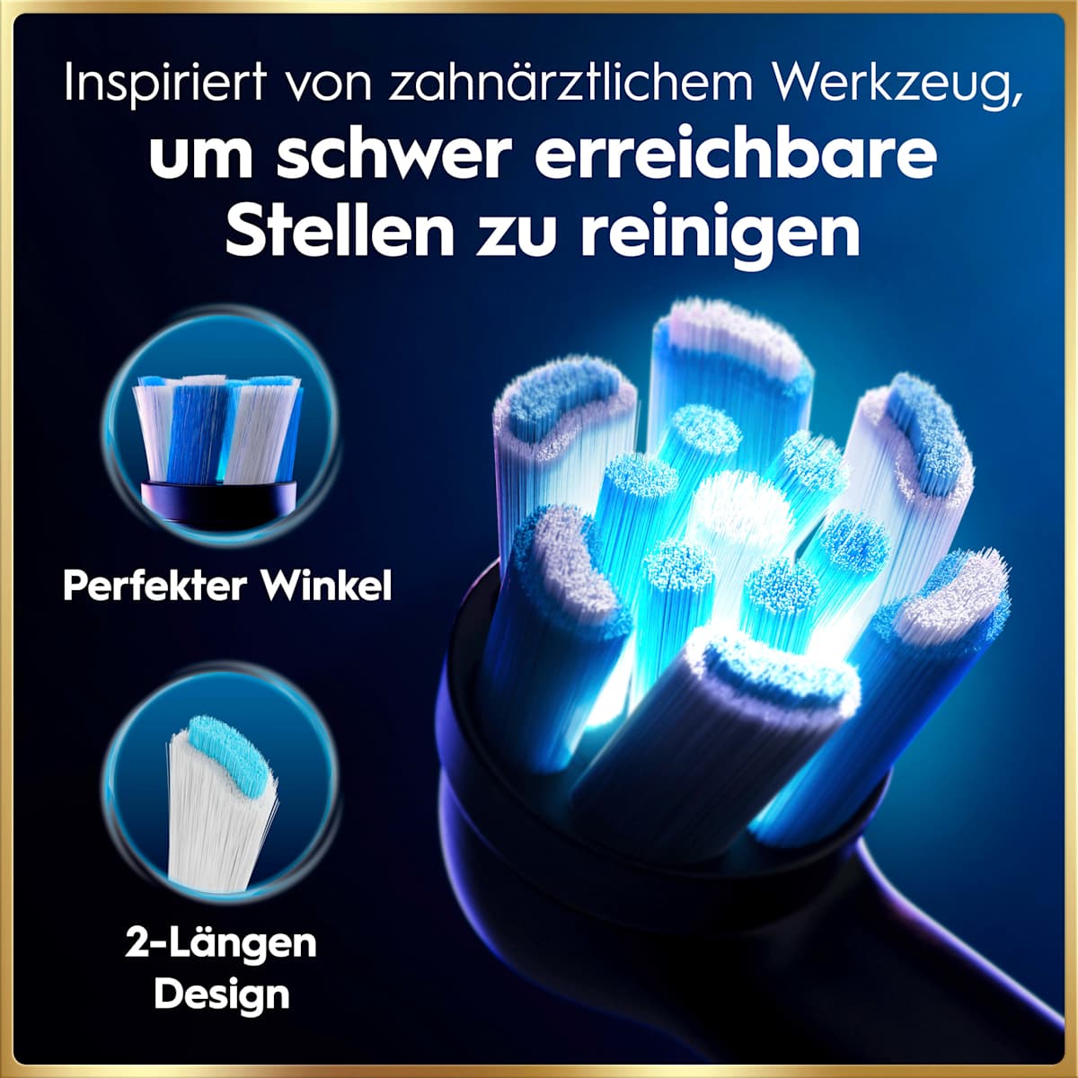 Oral-B Elektrische Zahnbürste iO Series 9 Gold, 1 St