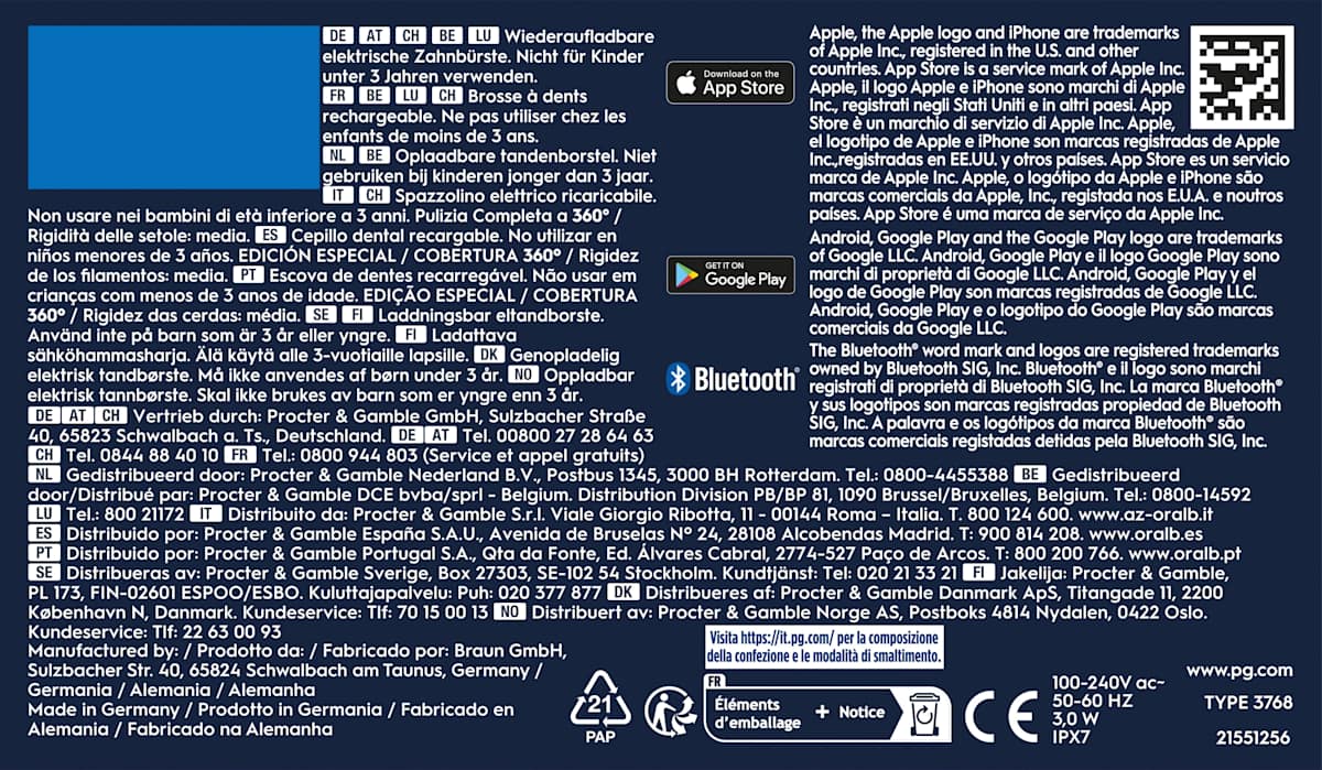 Oral-B Elektrische Zahnbürste iO Series 9 Gold, 1 St