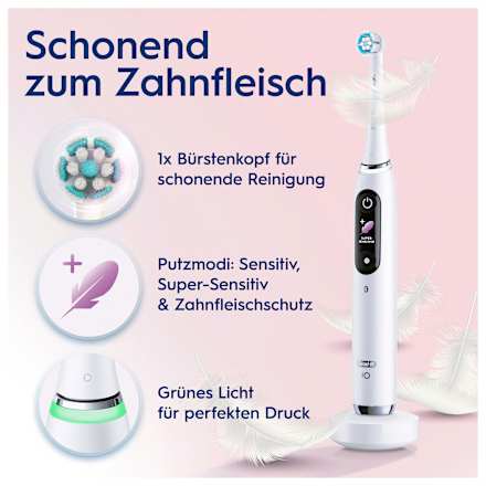 Elektrische Zahnbürste iO Series 9 White Alabaster, 1 St