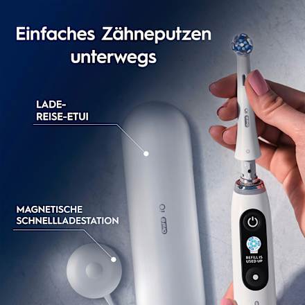 Elektrische Zahnbürste iO Series 9 White Alabaster, 1 St