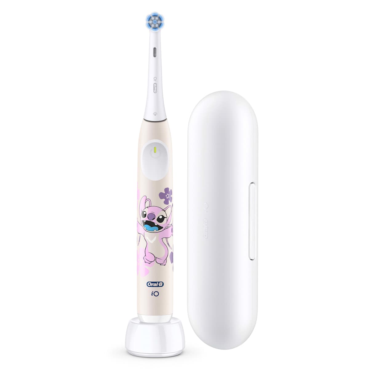 Oral-B Elektrische Zahnbürste Kinder iO Angel mit Reiseetui, ab 6 Jahren, 1 St