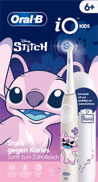 Oral-B Elektrische Zahnbürste Kinder iO Angel mit Reiseetui, ab 6 Jahren, 1 St