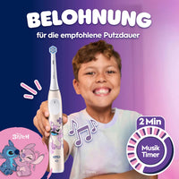 Oral-B Elektrische Zahnbürste Kinder iO Angel mit Reiseetui, ab 6 Jahren, 1 St