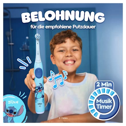 Elektrische Zahnbürste Kinder iO Stitch mit Reiseetui, ab 6 Jahren, 1 St