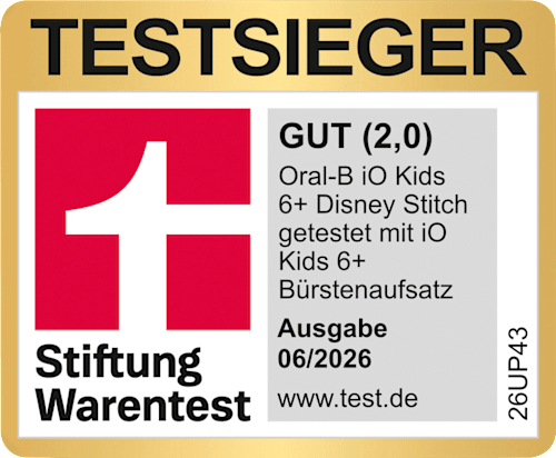 Elektrische Zahnbürste Kinder iO Stitch mit Reiseetui, ab 6 Jahren, 1 St