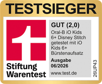 Elektrische Zahnbürste Kinder iO Stitch mit Reiseetui, ab 6 Jahren, 1 St