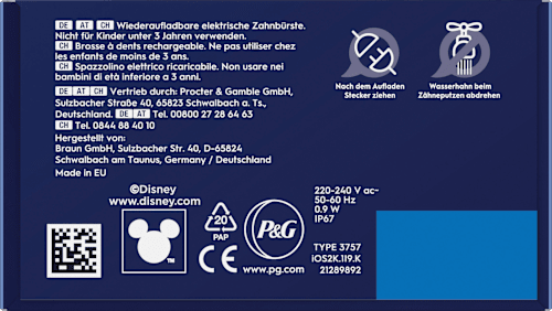 Elektrische Zahnbürste Kinder iO Stitch mit Reiseetui, ab 6 Jahren, 1 St