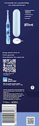 Elektrische Zahnbürste Kinder iO Stitch mit Reiseetui, ab 6 Jahren, 1 St