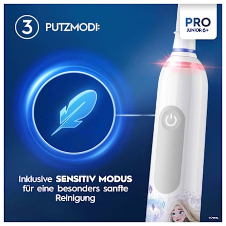 Elektrische Zahnbürste Kinder PRO Junior Frozen, ab 6 Jahren, 1 St Oral-B