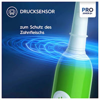 Elektrische Zahnbürste Kinder PRO Junior Green, ab 6 Jahren, 1 St