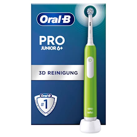 Elektrische Zahnbürste Kinder PRO Junior Green, ab 6 Jahren, 1 St
