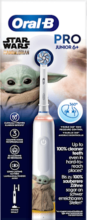 Elektrische Zahnbürste Kinder PRO Junior Grogu/Starwars, ab 6 Jahren, 1 St Oral-B
