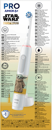 Elektrische Zahnbürste Kinder PRO Junior Grogu/Starwars, ab 6 Jahren, 1 St Oral-B