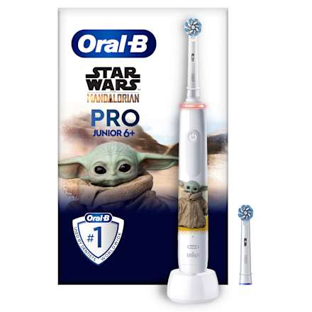 Elektrische Zahnbürste Kinder PRO Junior Grogu/Starwars, ab 6 Jahren, 1 St Oral-B