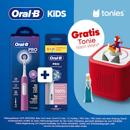 Elektrische Zahnbürste Kinder PRO Junior Purple, ab 6 Jahren, 1 St