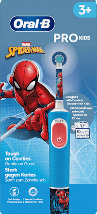 Elektrische Zahnbürste Vitality PRO Kinder Spiderman, ab 3 Jahren, 1 St
