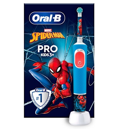 Elektrische Zahnbürste Vitality PRO Kinder Spiderman, ab 3 Jahren, 1 St