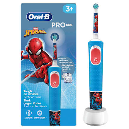 Elektrische Zahnbürste Vitality PRO Kinder Spiderman, ab 3 Jahren, 1 St