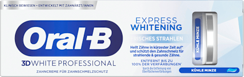 Tandpasta 3D White Professional Express Whitening frisse uitstraling, 75 ml