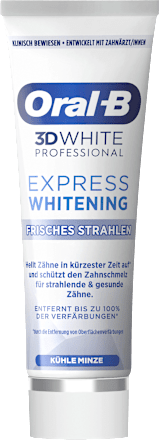 Tandpasta 3D White Professional Express Whitening frisse uitstraling, 75 ml