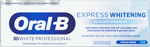 Zahnpasta 3D White Professional Express Whitening frisches Strahlen, 75 ml