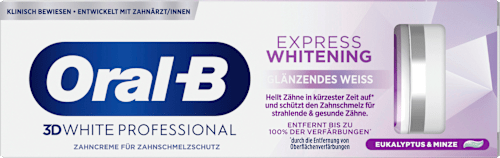 Zahnpasta 3D White Professional Express Whitening glänzendes Weiss, 75 ml