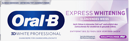 Zahnpasta 3D White Professional Express Whitening glänzendes Weiss, 75 ml