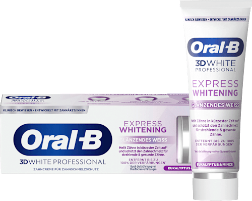 Zahnpasta 3D White Professional Express Whitening glänzendes Weiss, 75 ml