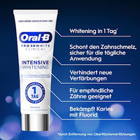 Zahnpasta PRO 3D White Clinical Intensive Whitening, 75 ml