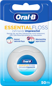 Zahnseide Essential Floss ungewachst, 50 m Oral-B