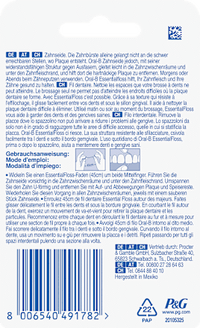 Zahnseide Essential Floss ungewachst, 50 m Oral-B