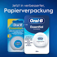 Zahnseide Essentialfloss ungewachst, 50 m