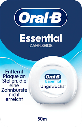 Zahnseide Essentialfloss ungewachst, 50 m