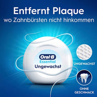 Zahnseide Essentialfloss ungewachst, 50 m