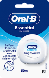 Zahnseide Essentialfloss ungewachst, 50 m