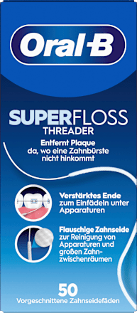 Zahnseide Superfloss Threader, 50 St
