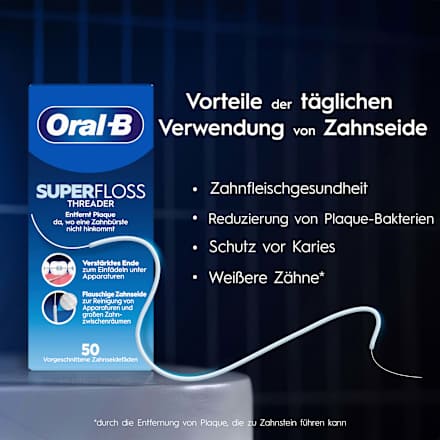 Zahnseide Superfloss Threader, 50 St