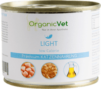 Nat kattenvoer met gevogelte, licht caloriearm, multipack (6 x 200 g), 1,2 kg