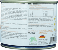 Nat kattenvoer met gevogelte, gevoelig hypoallergeen, multipack (6 x 200 g), 1,2 kg