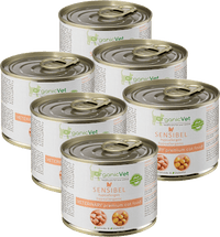 Nat kattenvoer met gevogelte, gevoelig hypoallergeen, multipack (6 x 200 g), 1,2 kg