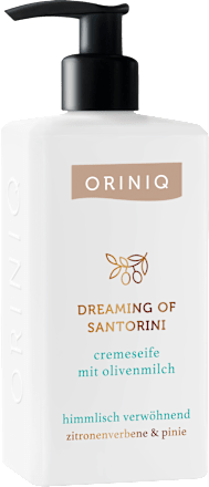 Flüssigseife Dreaming of Santorini mit Olivenmilch, Zitronenverbene & Pinie, 300 ml