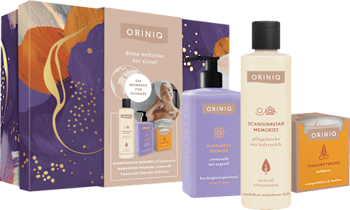 Geschenkset Weltreise der Sinne 3tlg, 1 St ORINIQ